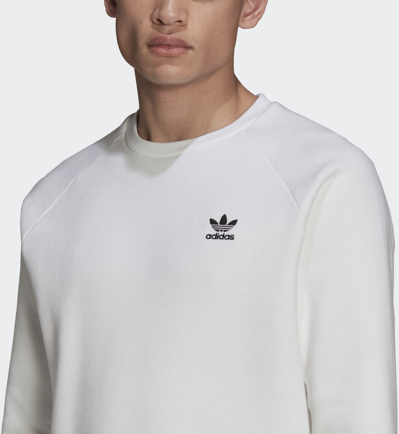 Adidas Originals Adicolor Essentials Trefoil Crewneck Sweatshirt white H34644 ab 54 95 Preisvergleich bei idealo