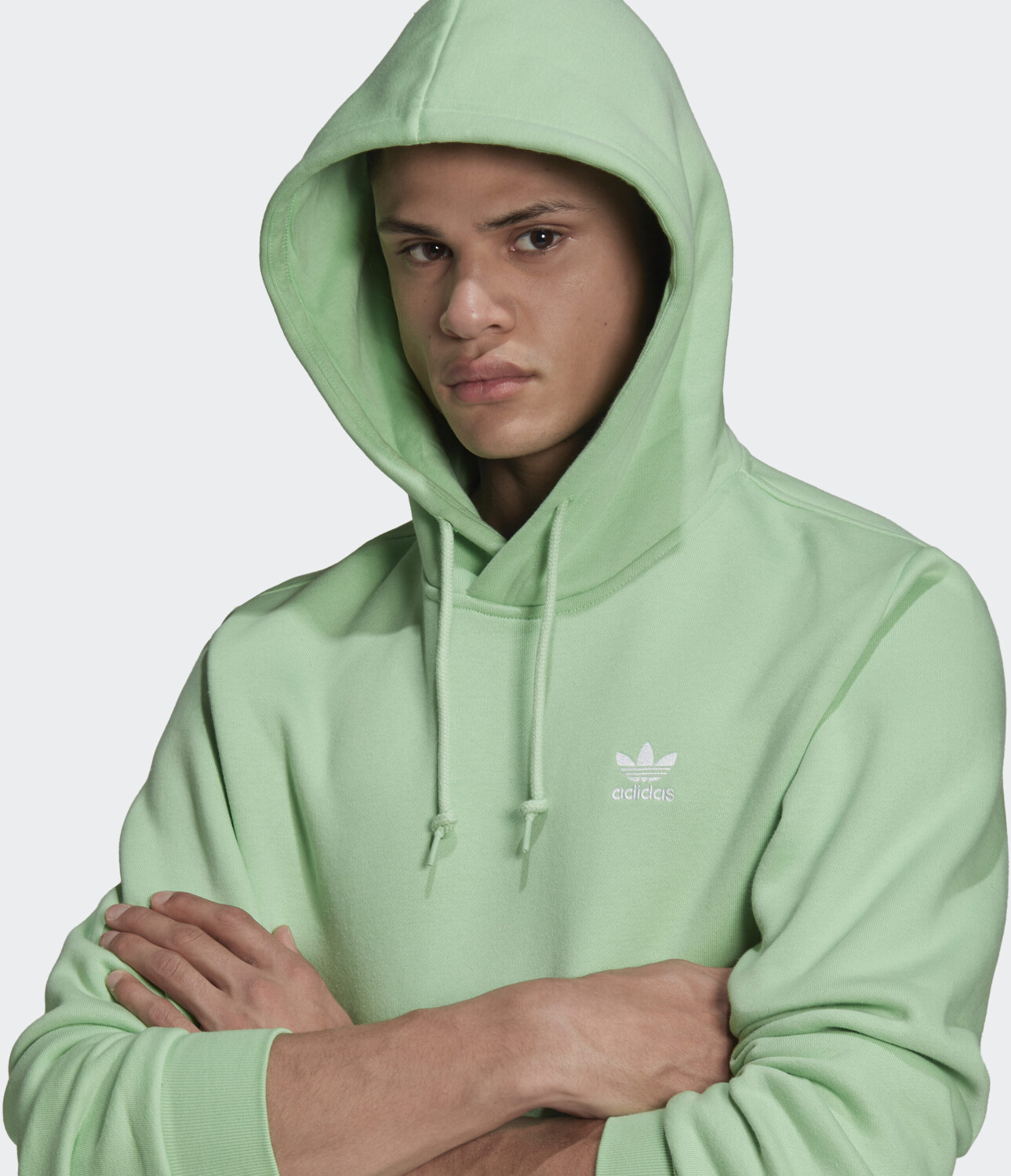 Adidas trefoil 2025 hoodie damen mint