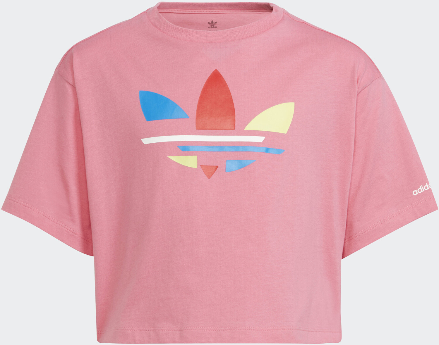 Buy Adidas Originals Cropped T-Shirt Girl pink from £7.99 (Today ...