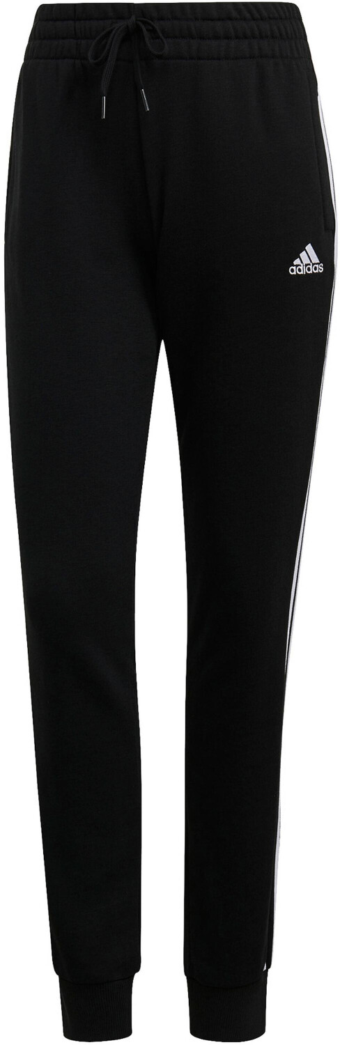 Image of Adidas Essentials French Terry 3-Stripes Pants black/white