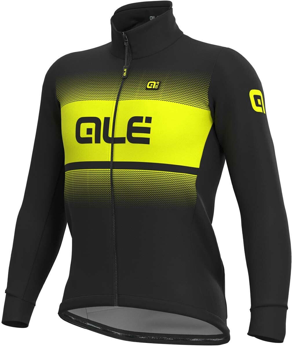 Alé Cycling Solid Blend DWR Jacket black / fluo yellow a € 107,99 (oggi