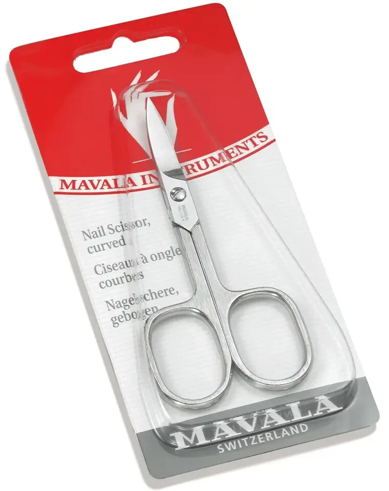 Photos - Manicure Tool Mavala Nail Scissor Curved 