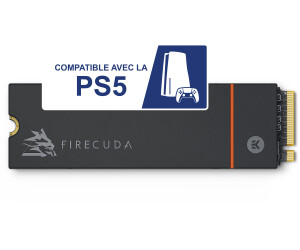 Disque dur SSD interne Seagate FireCuda 530 Heatsink 500 Go Noir - SSD  internes