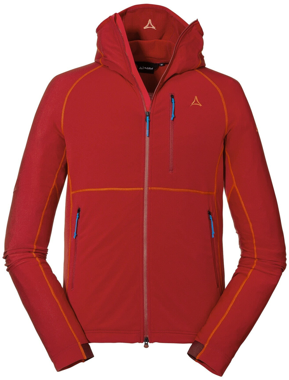 Schöffel Fleece Hoody Ramezza M red