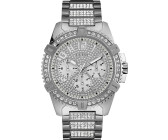 GUESS Orologio Uomo Zen In Acciaio Inossidabile - Cassa 42mm, Movimento Quarzo, Vetro Minerale, Impermeabile 5 ATM, Regalo