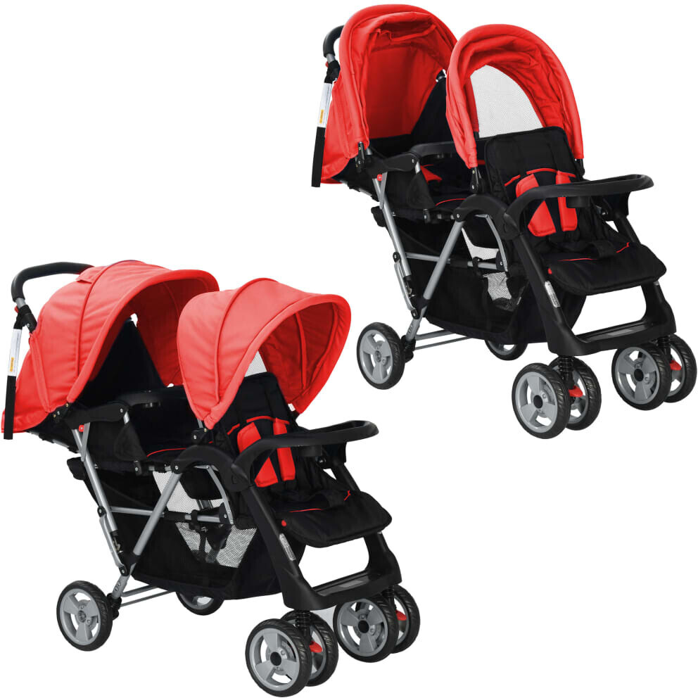 vidaXL Tandem trolley 10111