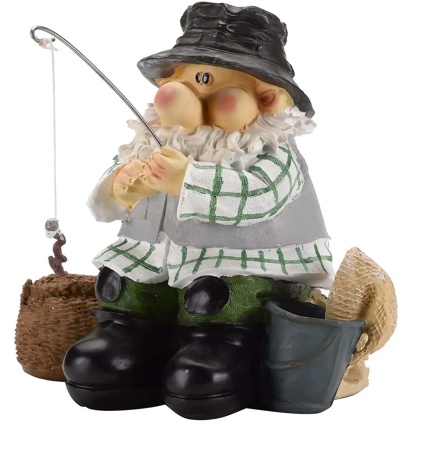 Smart-Solar Garden Wilf Fishing Gnome 5030337