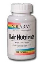 Solaray Hair Nutrients Capsules (120 pcs)