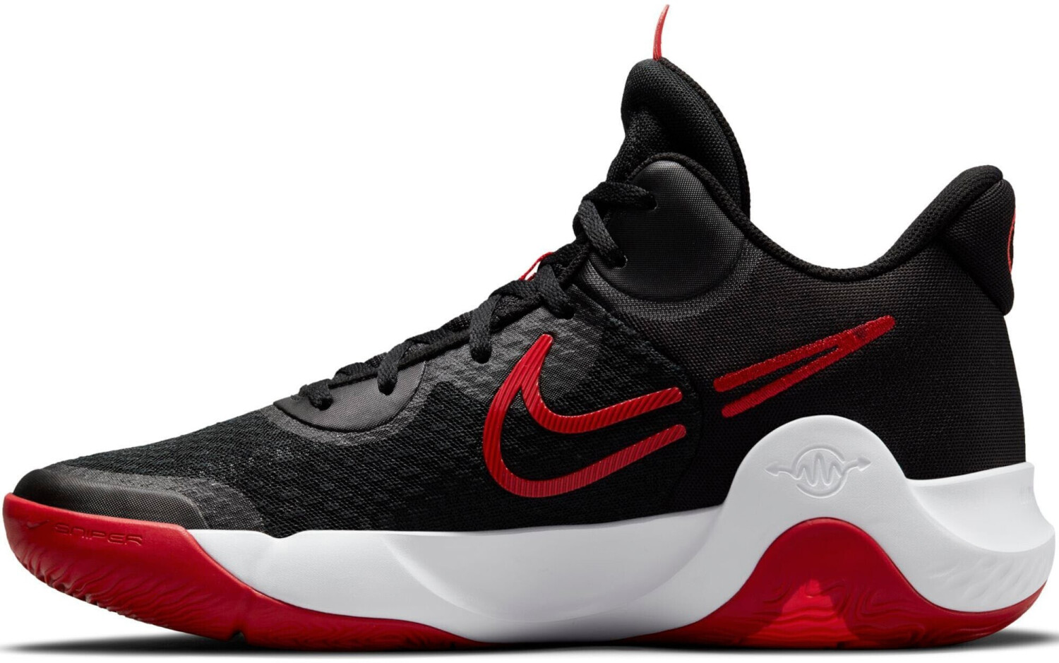 Nike KD Trey 5 IX black/white/bright crimson/university red au meilleur