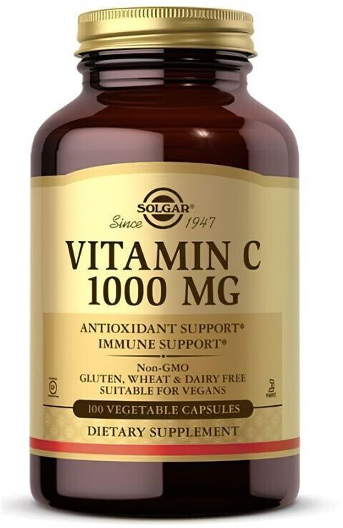 Solgar Vitamin C 1000mg capsules (100 pcs.)