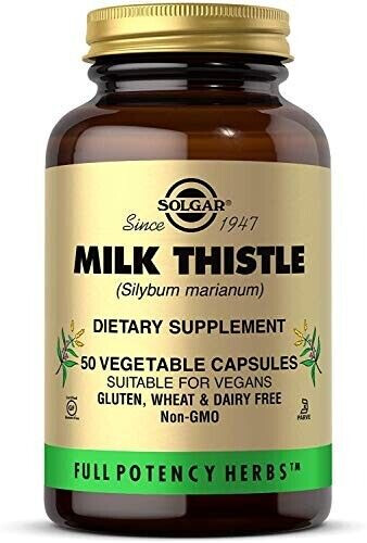 Solgar Milk Thistle capsules (100 pcs.)
