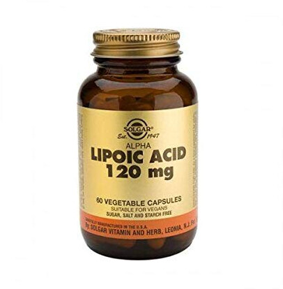 Solgar Alpha-Lipoic Acid 120mg capsules (60 pcs.)