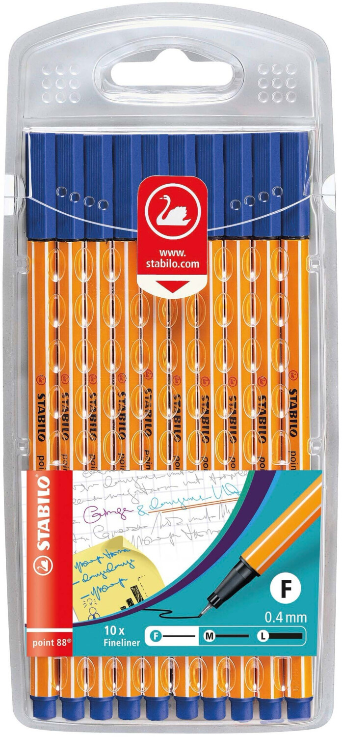 STABILO STABILO point 88 set of 10 (D/8810-41)