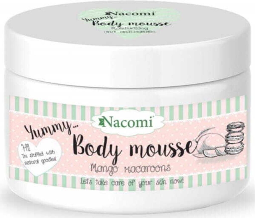 Nacomi Body Mousse Mango Macarons (180ml)