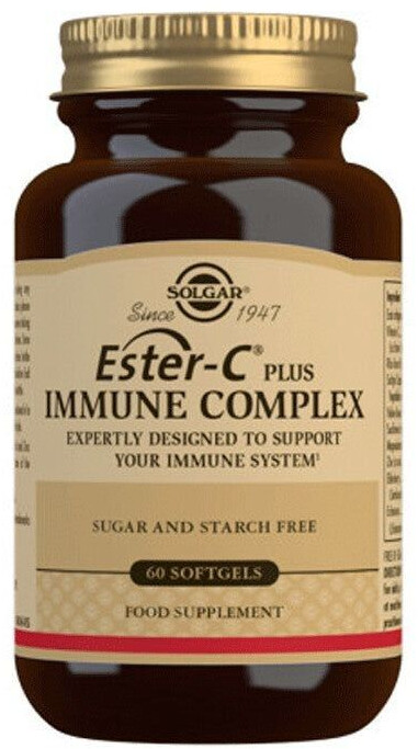 Solgar Ester-C Plus Immune Complex softgels (60 pcs.)