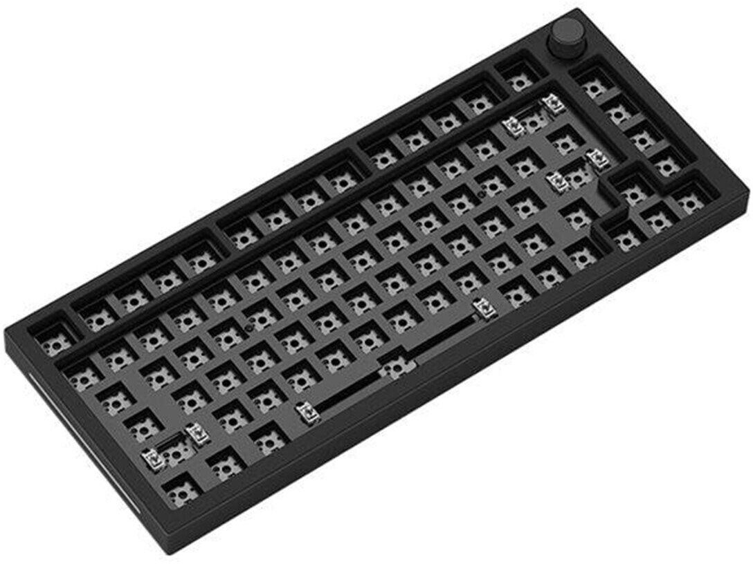 Glorious Gaming GMMK Pro noir 75% TKL Barebone ISO-Layout noir