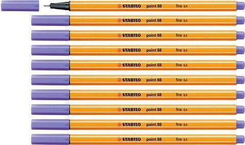 STABILO point 88 set of 10 (88/59) Purple