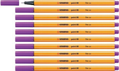 STABILO point 88 set of 10 (88/58) Purple