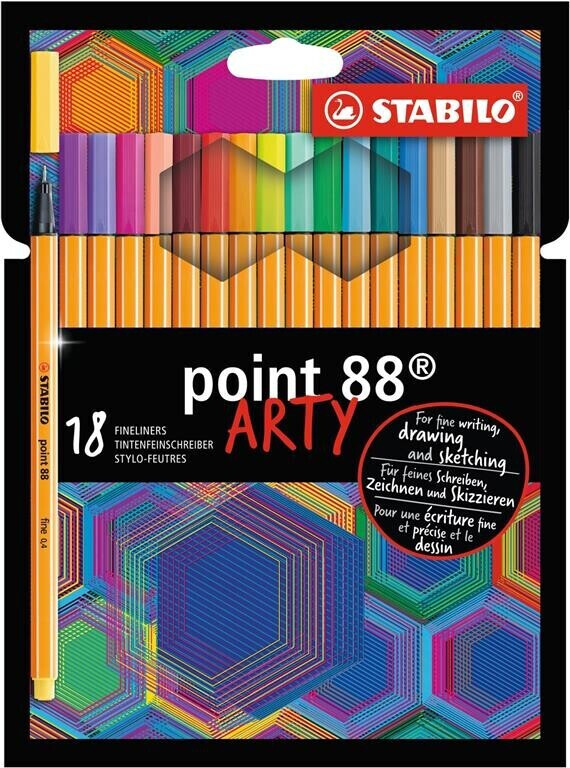STABILO point 88 set of 18 (8818/1-20)