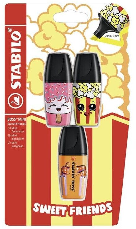 STABILO BOSS MINI set of 3 (B-54317-10)