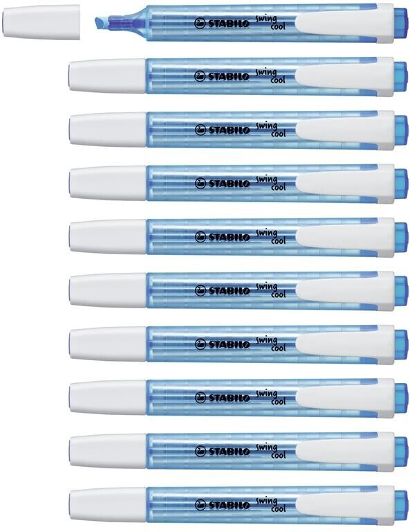 STABILO swing cool set of 10 (275/31) Blue