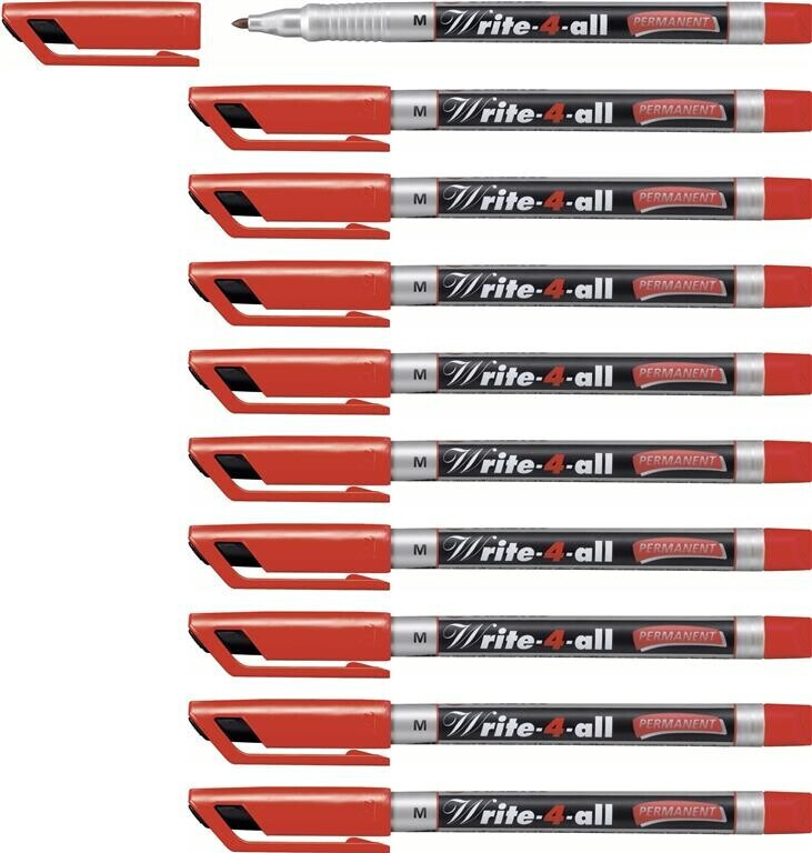 STABILO Write-4-all set of 10 (146/40) Red