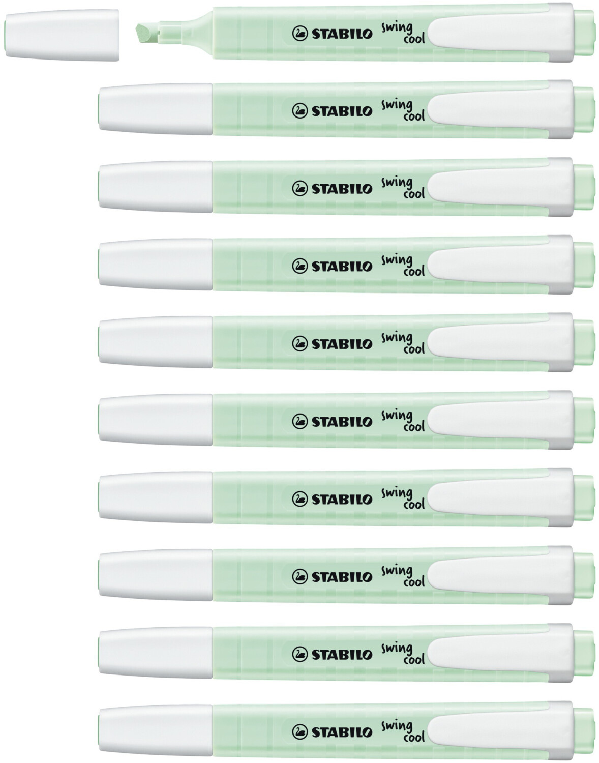 STABILO swing cool set of 10 (275/116-8) Green