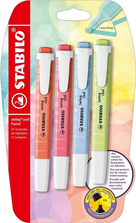 STABILO swing cool set of 4 (B-55955-10)