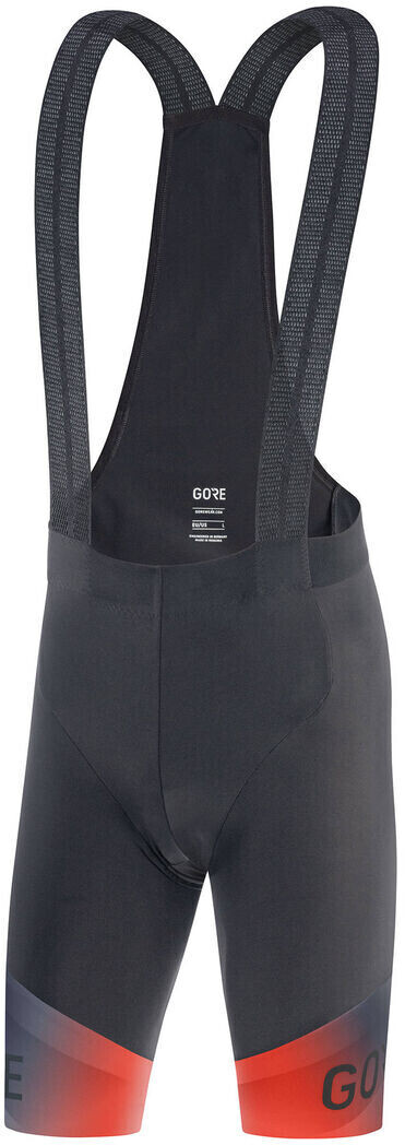 Gore Ardent Fade+  Bib Shorts Men black red