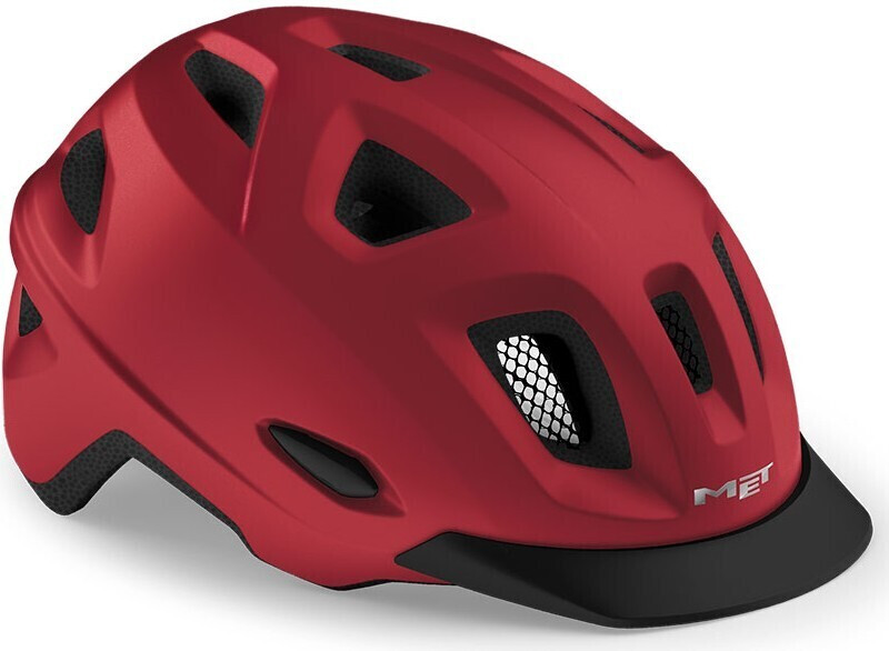 MET Mobilite red matte