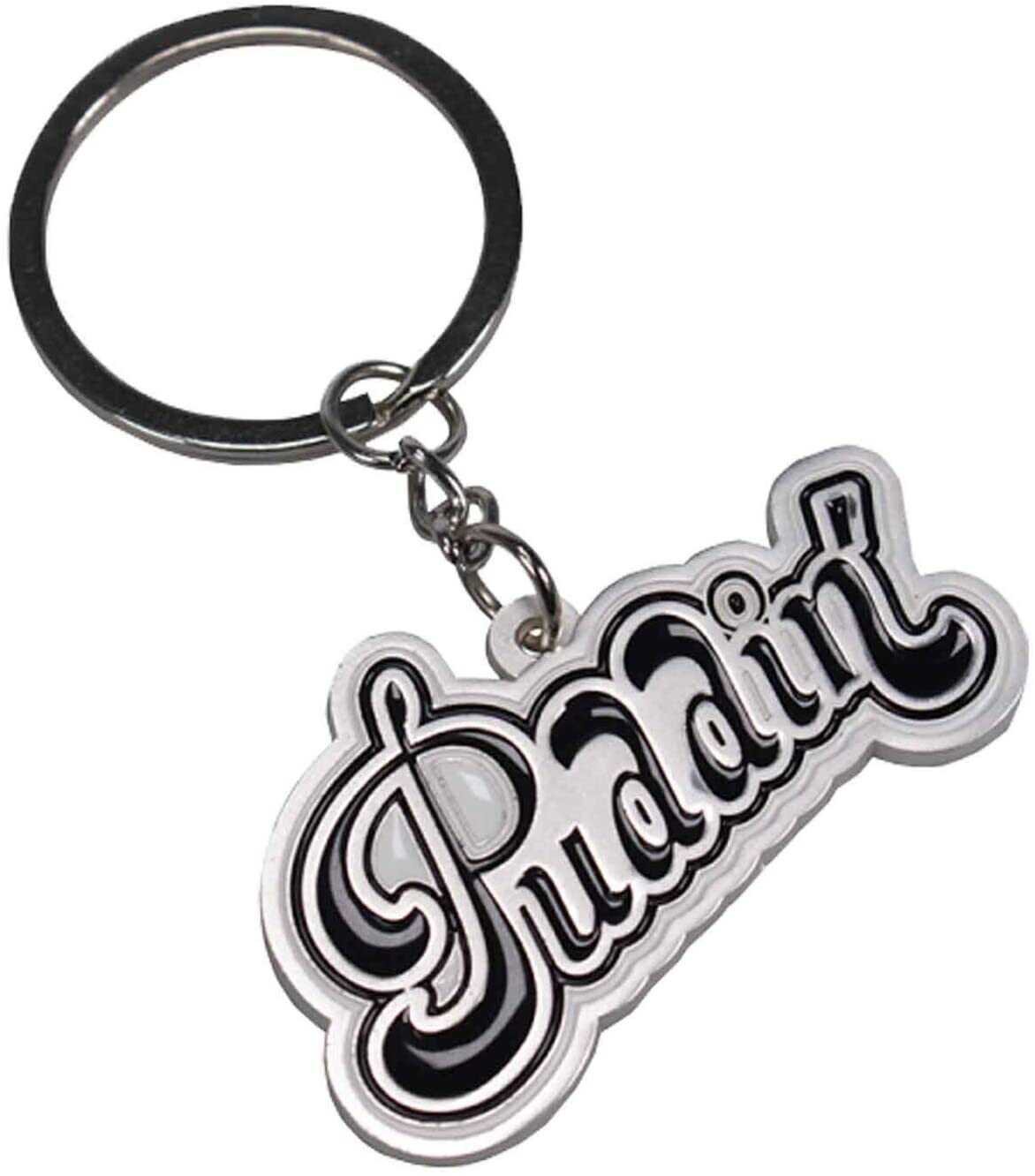 Difuzed Harley Quinn Keyring Puddin Logo Birds of Prey Official White metal One Size