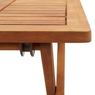 vidaXL Table pliable de jardin 40x40x40 cm Bois d'acacia massif au meilleur  prix sur
