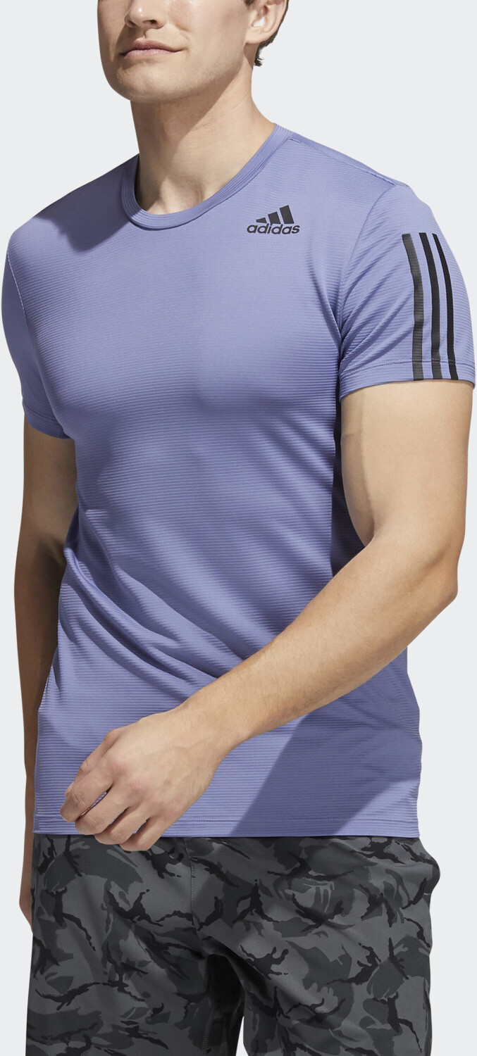 Adidas Primeblue Aeroready 3-Stripes Slim T-Shirt orbit violet a â¬ 29,67 (oggi) | Migliori 
