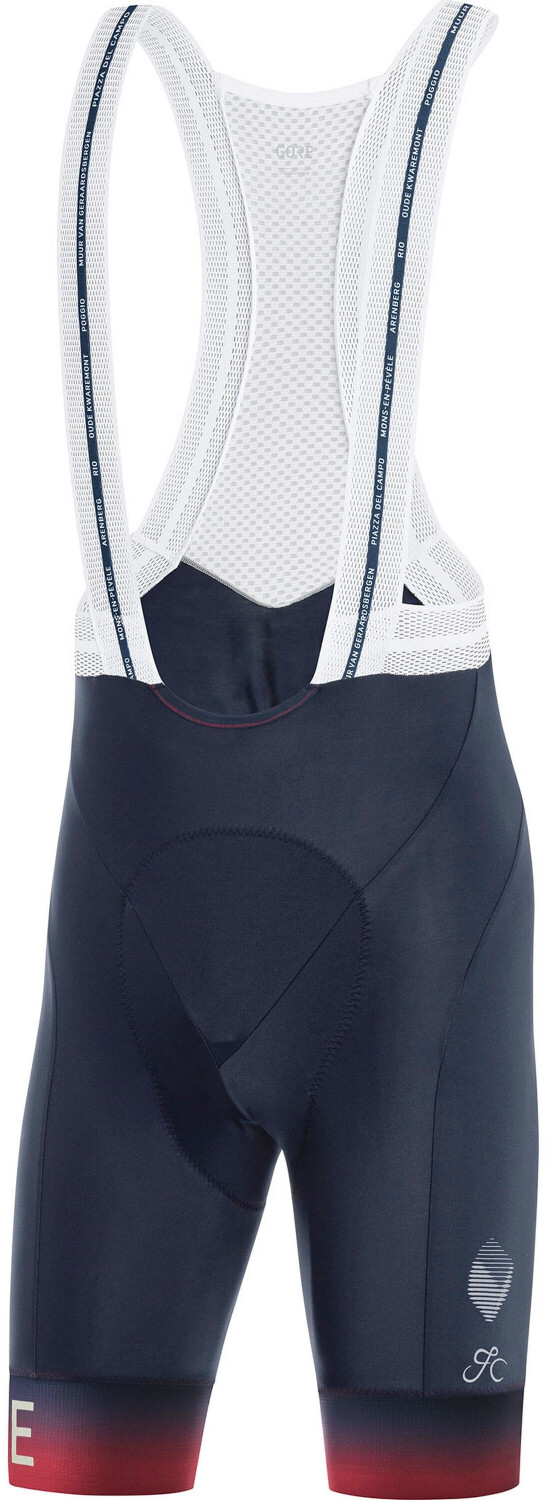 Gore Cancellara+ Bib Shorts Men Blue Red