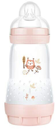 MAM Easy Start anti-colique Elements Hibou Rose 260 ml