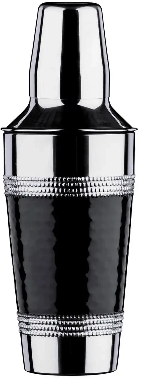 PREMIER Cocktail Shaker with Hammered Band Black