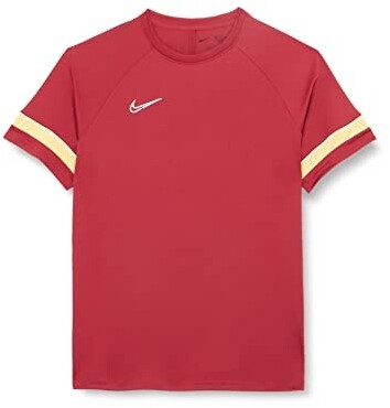 white red and gold nike shirt