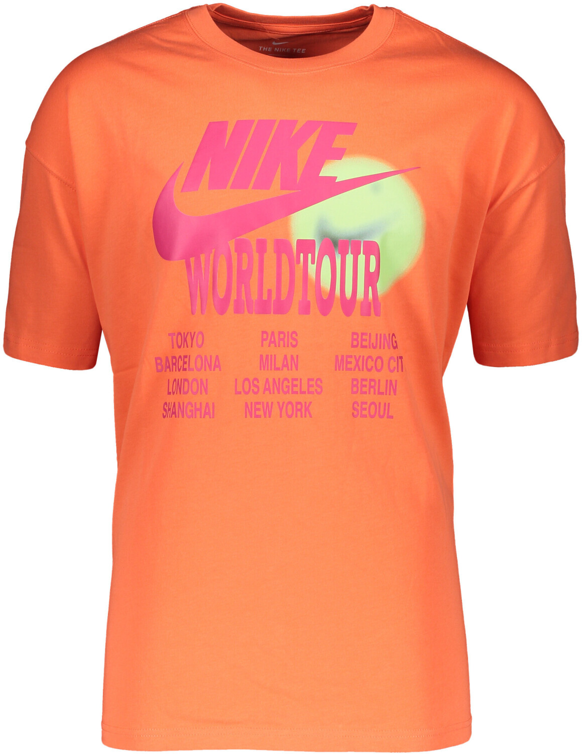 nike world tour orange
