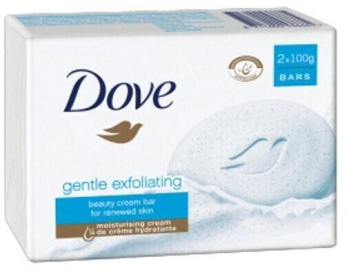Photos - Shower Gel Dove Moisturising Cream Soap With Exfoliating Effect  (2x100g)