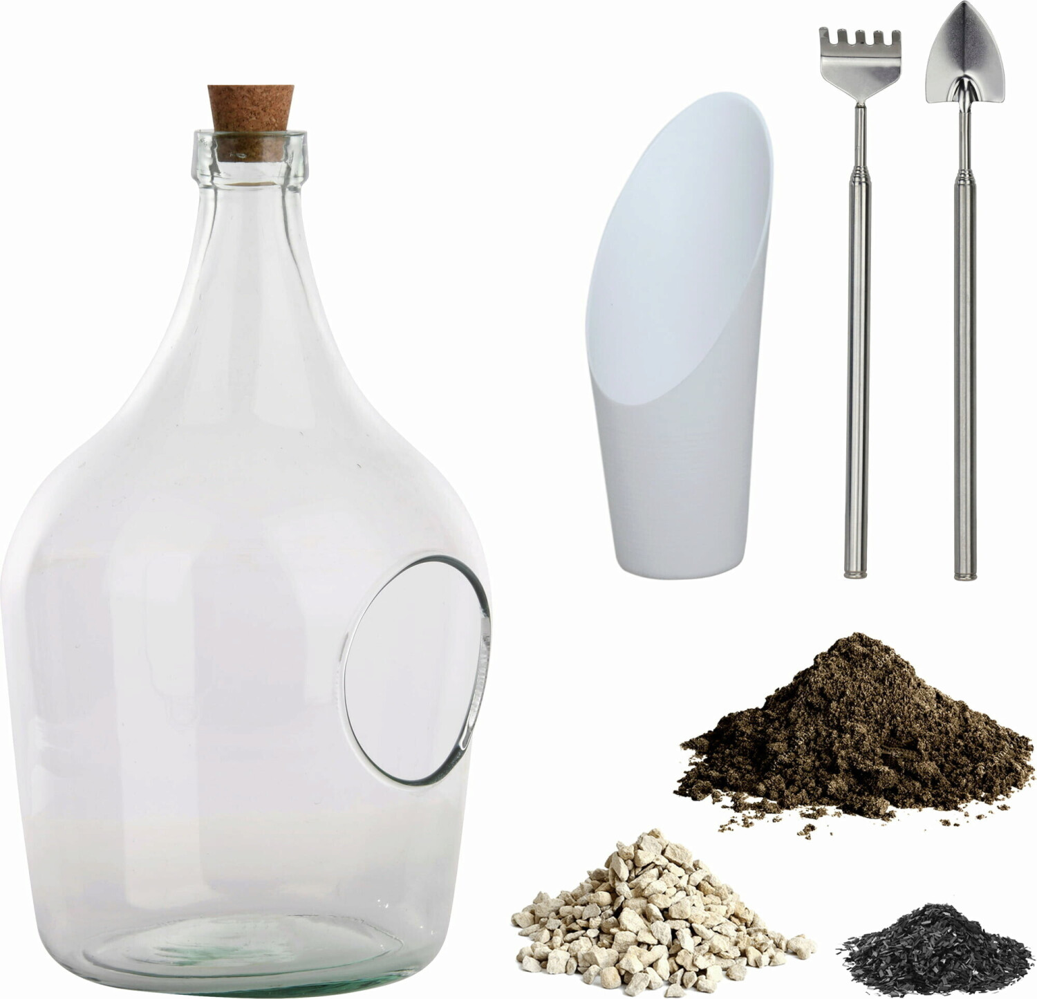 Esschert DIY Set Plant Terrarium 3L