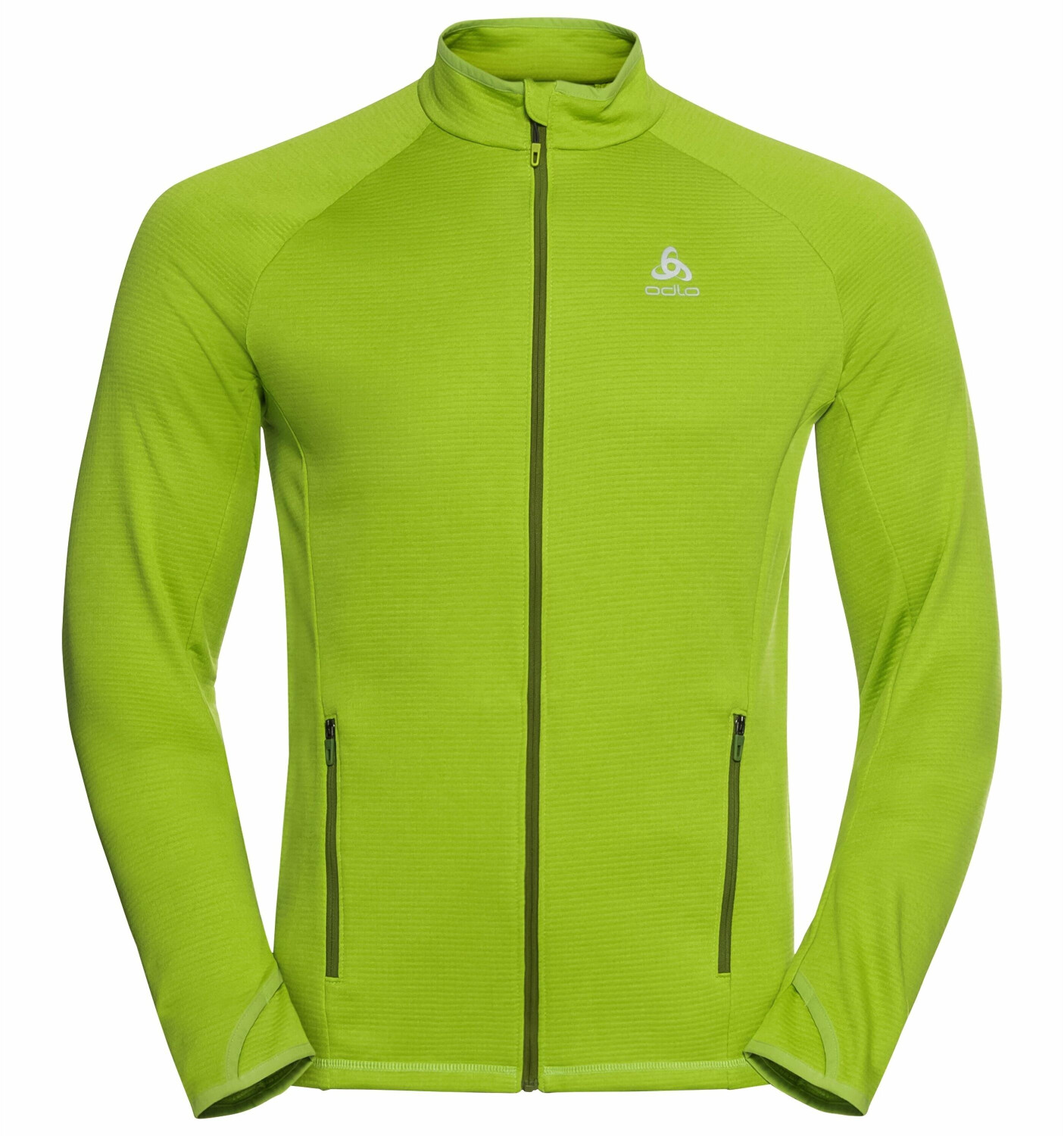 Odlo Men's Proita FullZip Midlayer Top macaw green ab 58,43