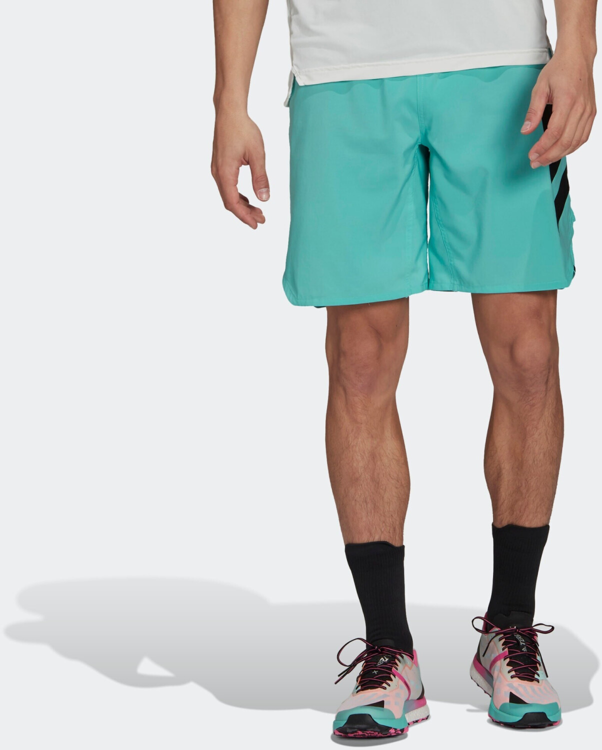 Buy Adidas TERREX Parley Agravic All-Around Shorts acid mint/black from Â£33.95 (Today) â Best 