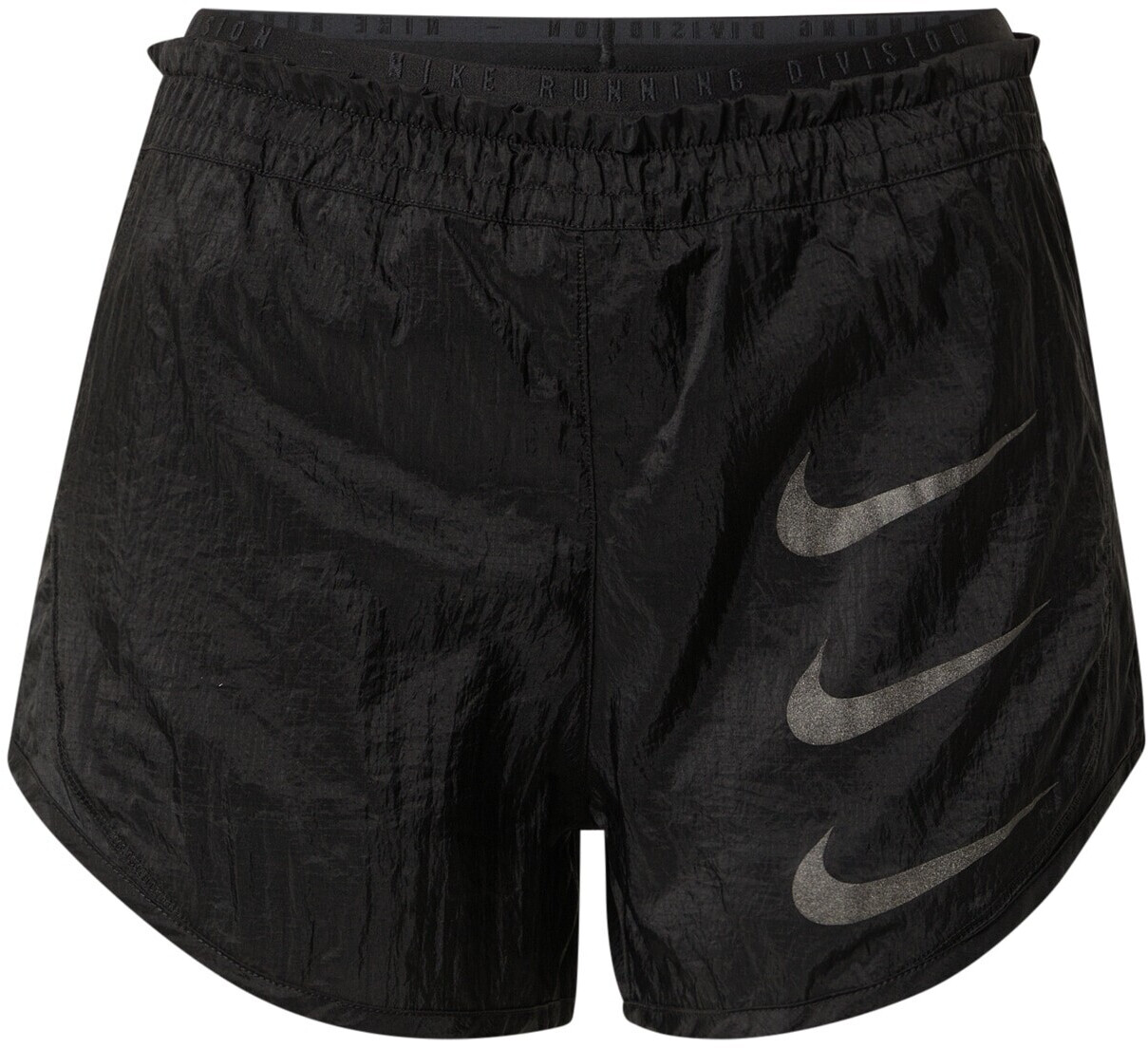 Nike Running Tempo Luxe 3inch shorts in grey