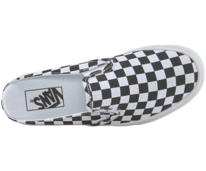 Vans Checkerboard Classic Slip-On Mules black/true white