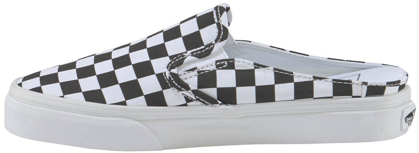 Vans sale mule checkerboard
