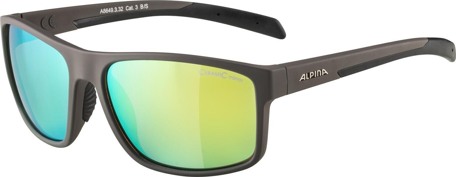 Alpina Nacan I anthracite matt-black/ceramic mirror yellow