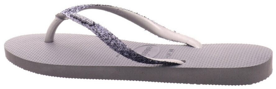 havaianas grey glitter