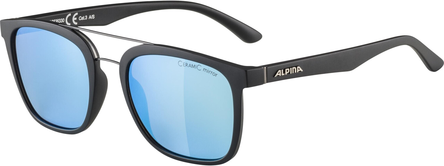 Alpina Caruma I black matt/ceramic mirror blue