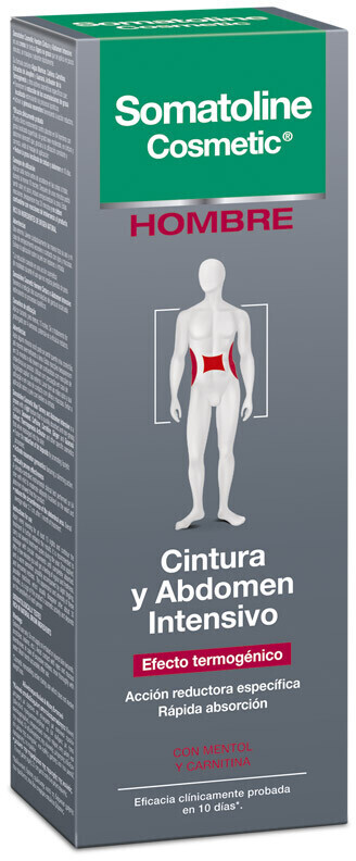 Somatoline reductor intensivo hombre cintura y abdomen 250ml
