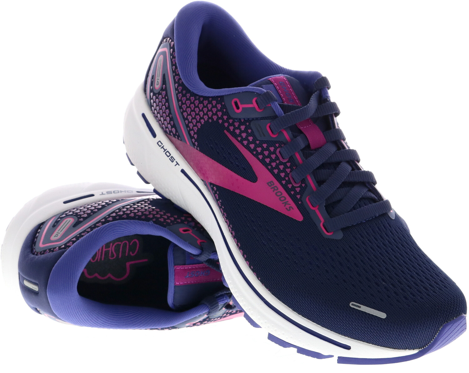 Brooks Ghost 14 Women peacoat/pink/white Medium (1B) desde 118,58